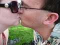 A kiss